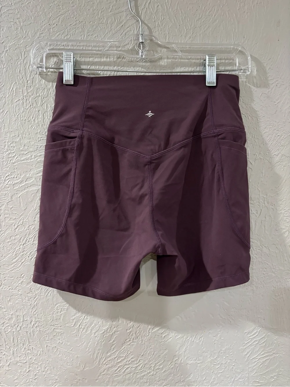Halara UltraSculpt™ High Waisted Tummy Control Side Pockets in Evening Red Sz S
